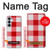 S3535 Red Gingham Case For Samsung Galaxy S26 Plus