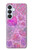 S3710 Pink Love Heart Case For Samsung Galaxy S26 Plus
