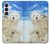 S3794 Arctic Polar Bear and Seal Paint Case For Samsung Galaxy S26 Plus