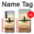 S3837 Airplane Take off Sunrise Case For Samsung Galaxy S26 Plus