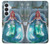 S3911 Cute Little Mermaid Aqua Spa Case For Samsung Galaxy S26 Plus
