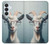 S3991 Goat Glasses Case For Samsung Galaxy S26 Plus