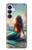 S4006 Oil Painting Mermaid Case For Samsung Galaxy S26 Plus