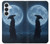 S4034 Samurai Moon Night Case For Samsung Galaxy S26 Plus