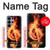 S0493 Music Note Burn Case For Samsung Galaxy S26 Ultra