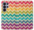 S2362 Rainbow Colorful Shavron Zig Zag Pattern Case For Samsung Galaxy S26 Ultra