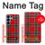 S2374 Tartan Red Pattern Case For Samsung Galaxy S26 Ultra