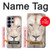 S2399 White Lion Face Case For Samsung Galaxy S26 Ultra