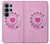 S2847 Pink Retro Rotary Phone Case For Samsung Galaxy S26 Ultra