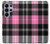 S3091 Pink Plaid Pattern Case For Samsung Galaxy S26 Ultra