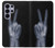 S3101 X-ray Peace Sign Fingers Case For Samsung Galaxy S26 Ultra
