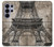 S3416 Eiffel Tower Blueprint Case For Samsung Galaxy S26 Ultra