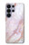 S3482 Soft Pink Marble Graphic Print Case For Samsung Galaxy S26 Ultra
