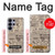 S3819 Retro Vintage Paper Case For Samsung Galaxy S26 Ultra