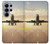 S3837 Airplane Take off Sunrise Case For Samsung Galaxy S26 Ultra
