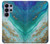 S3920 Abstract Ocean Blue Color Mixed Emerald Case For Samsung Galaxy S26 Ultra
