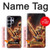 S3984 Fire Skeleton Playing Guitar Case For Samsung Galaxy S26 Ultra