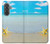 S0911 Relax at the Beach Case For Samsung Galaxy A37
