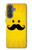 S1145 Yellow Mustache Sun Case For Samsung Galaxy A37