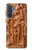 S1307 Fish Wood Carving Graphic Printed Case For Samsung Galaxy A37