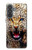 S1932 Blue Eyed Leopard Case For Samsung Galaxy A37