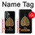 S2331 Gold Leaf Buddhist Om Symbol Case For Samsung Galaxy A37