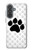 S2355 Paw Foot Print Case For Samsung Galaxy A37