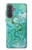 S2653 Dragon Green Turquoise Stone Graphic Case For Samsung Galaxy A37