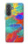 S2942 Brush Stroke Painting Case For Samsung Galaxy A37