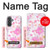 S3036 Pink Sweet Flower Flora Case For Samsung Galaxy A37