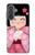 S3042 Japan Girl Hina Doll Kimono Sakura Case For Samsung Galaxy A37