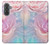 S3050 Vintage Pastel Flowers Case For Samsung Galaxy A37