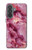 S3052 Pink Marble Graphic Printed Case For Samsung Galaxy A37