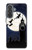 S3249 Peter Pan Fly Full Moon Night Case For Samsung Galaxy A37