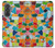 S3391 Abstract Art Mosaic Tiles Graphic Case For Samsung Galaxy A37