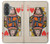 S3429 Queen Hearts Card Case For Samsung Galaxy A37