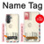 S3551 Vintage Airmail Envelope Art Case For Samsung Galaxy A37