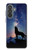 S3555 Wolf Howling Million Star Case For Samsung Galaxy A37