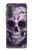 S3582 Purple Sugar Skull Case For Samsung Galaxy A37