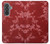 S3817 Red Floral Cherry blossom Pattern Case For Samsung Galaxy A37