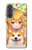 S3918 Baby Corgi Dog Corgi Girl Candy Case For Samsung Galaxy A37