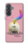 S3923 Cat Bottom Rainbow Tail Case For Samsung Galaxy A37