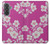 S3924 Cherry Blossom Pink Background Case For Samsung Galaxy A37