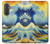 S4005 Oil Color Painting Great Waves Case For Samsung Galaxy A37