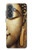 S4022 Vintage Buddha Face Golden Style Case For Samsung Galaxy A37