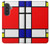 S0157 Composition Red Blue Yellow Case For Samsung Galaxy A57