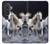 S0246 White Horse Case For Samsung Galaxy A57