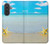 S0911 Relax at the Beach Case For Samsung Galaxy A57