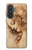 S1045 Leonardo da Vinci Woman's Head Case For Samsung Galaxy A57
