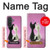 S1832 Love Cat Case For Samsung Galaxy A57